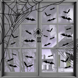 Halloween Wall Decals  3D Flying Bat Decorations - Product example