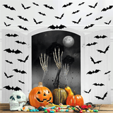 Halloween Wall Decals  3D Flying Bat Decorations - Product detail 4