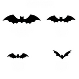 Halloween Wall Decals  3D Flying Bat Decorations - Product detail 6