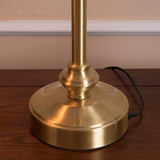 Brass Table Lamp  Adjustable Dome Shade Design - Product detail 5