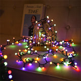LED String Lights  Multicolor Globe Waterproof Design - Product example