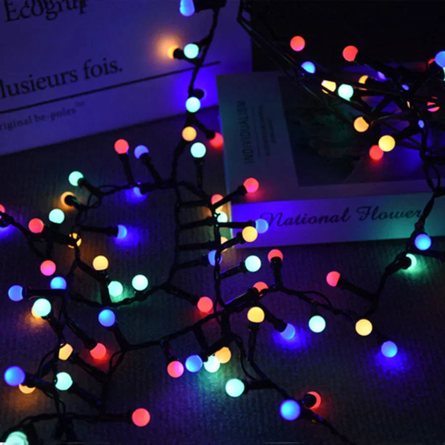 LED String Lights  Multicolor Globe Waterproof Design - Product detail 5