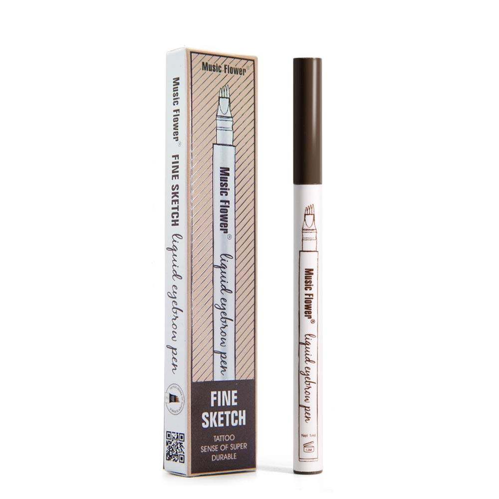 Waterproof Eyebrow Pen  4-Tip Liquid Precision Applicator - Product detail 7
