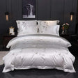 Luxury Butterfly Duvet Set  Egyptian Cotton Satin Blend - Product showcase