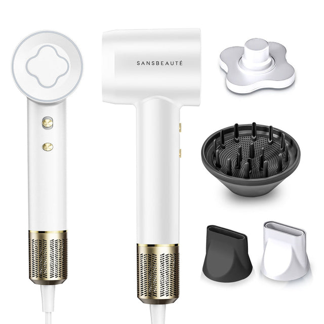 Professional Hair Dryer  Ionic Technology With Magnetic Attachments - Product showcase