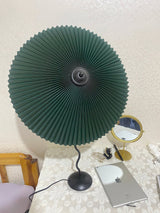 Modern Pleated Table Lamp  Textured Shade Design - Product detail 15
