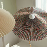 Modern Pleated Table Lamp  Textured Shade Design - Product detail 5