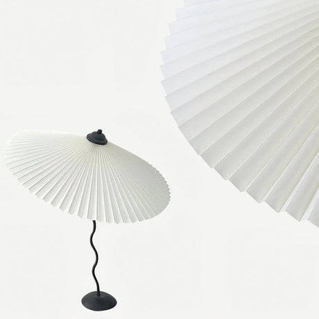 Modern Pleated Table Lamp  Textured Shade Design - Product detail 30