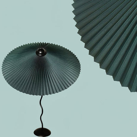 Modern Pleated Table Lamp  Textured Shade Design - Product detail 32