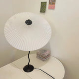Modern Pleated Table Lamp  Textured Shade Design - Product detail 13