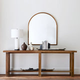 Alabaster Table Lamp  White Marble Base with Linen Shade - Product detail 11