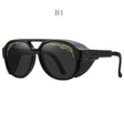 Protective Motorcycle Sunglasses  UV400 TAC Lens Shield - Product showcase