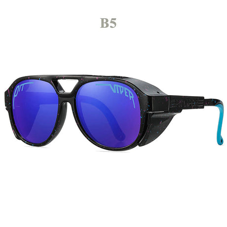 Protective Motorcycle Sunglasses  UV400 TAC Lens Shield - Product detail 7