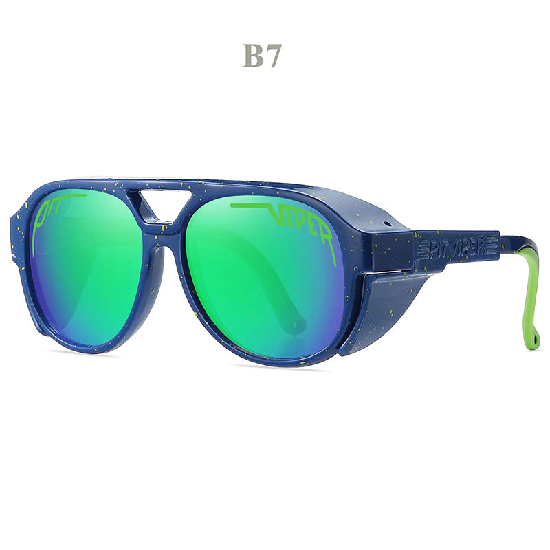 Protective Motorcycle Sunglasses  UV400 TAC Lens Shield - Product detail 9