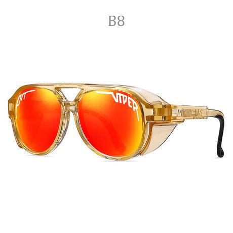 Protective Motorcycle Sunglasses  UV400 TAC Lens Shield - Product detail 10