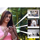 Smart Security Camera  Compact HD WiFi Surveillance - Detailed view