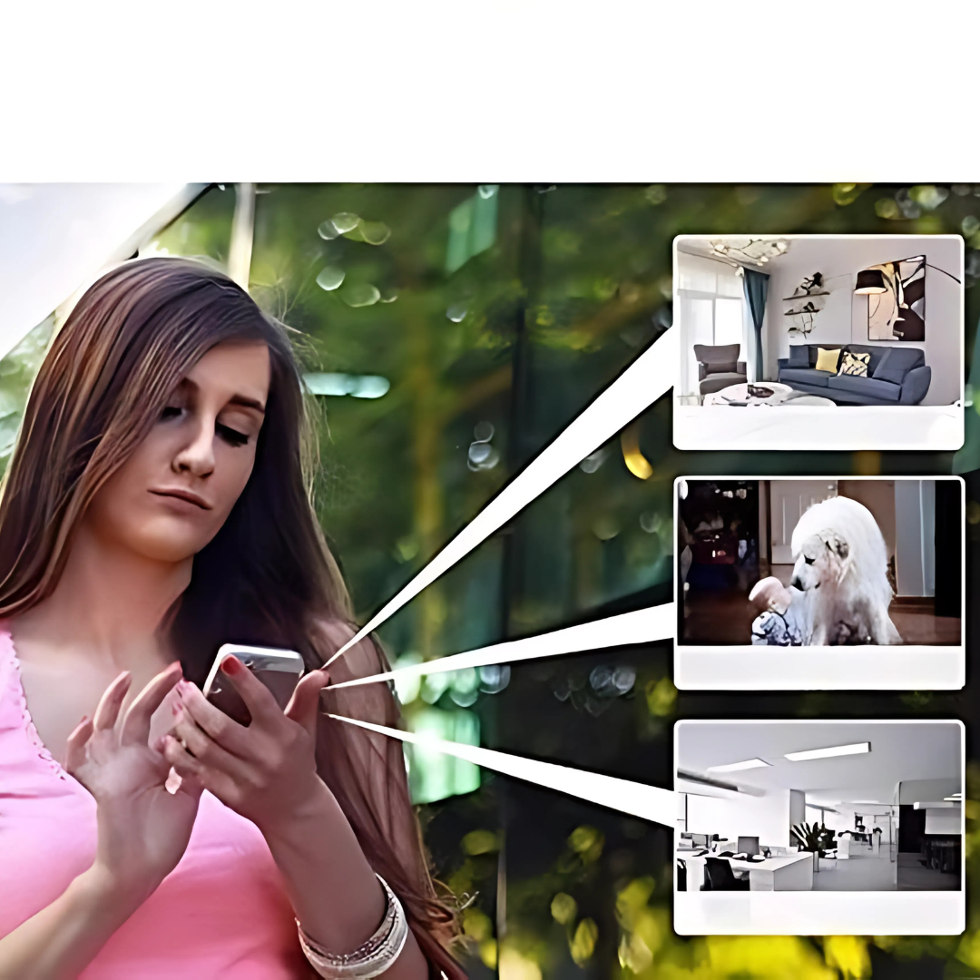 Mini WiFi Security Camera  HD 1080P Remote Monitoring - Detailed view