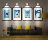 Remote Control LED Spotlight  Wireless Dimmable Accent Light - Detailed view