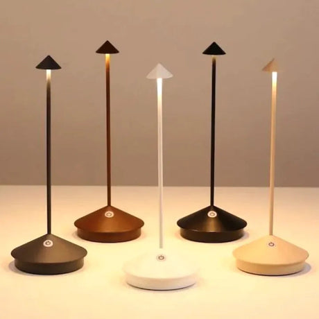 Minimalist LED Table Lamp  Wireless Dimmable Design - Product showcase