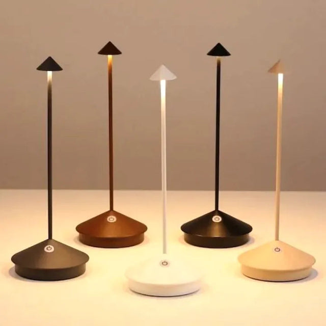 Minimalist LED Table Lamp  Wireless Dimmable Design - Product showcase