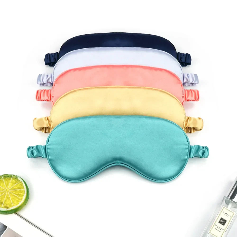 Silk Sleep Mask  Premium Light Blocking Eye Cover - Product showcase