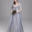 Womens Gothic Corpse Bride Halloween Costume Dress  Lace Maxi Gown - Product showcase