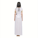 Womens Royal Cleopatra Costume  Sleeveless Maxi Halloween Dress - Product example