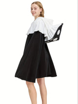 Womens Fantasy Mushroom Halloween Costume Cape  Oversized Hooded Cloak - Product example
