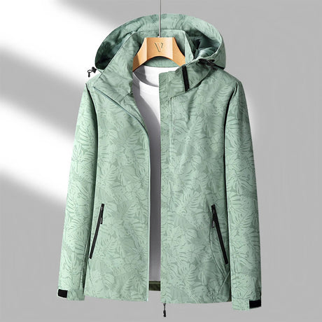 Floral Waterproof Jacket  Lightweight Pink Outdoor Shell - Product detail 5