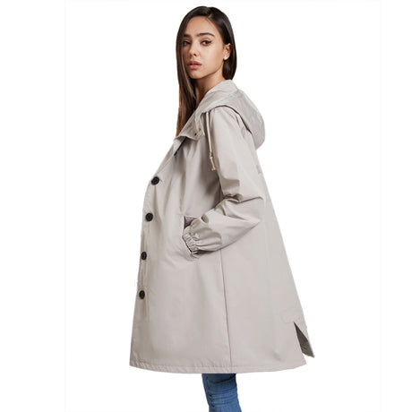 Waterproof Rain Jacket  Lightweight Hooded Windbreaker - Product showcase