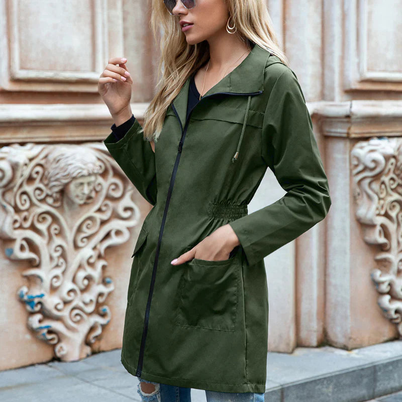 Waterproof Rain Jacket  Modern Relaxed Fit Design - Product detail 5