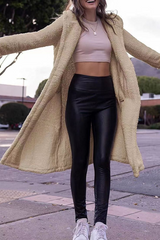 Luxury Faux Fur Coat  Plush Oversized Winter Design - Product example