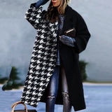 Graphic Print Winter Coat  Typography Statement Design - Product example