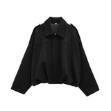 Vintage Suede Bomber Jacket  Oversized Brown Green Design - Product detail 11