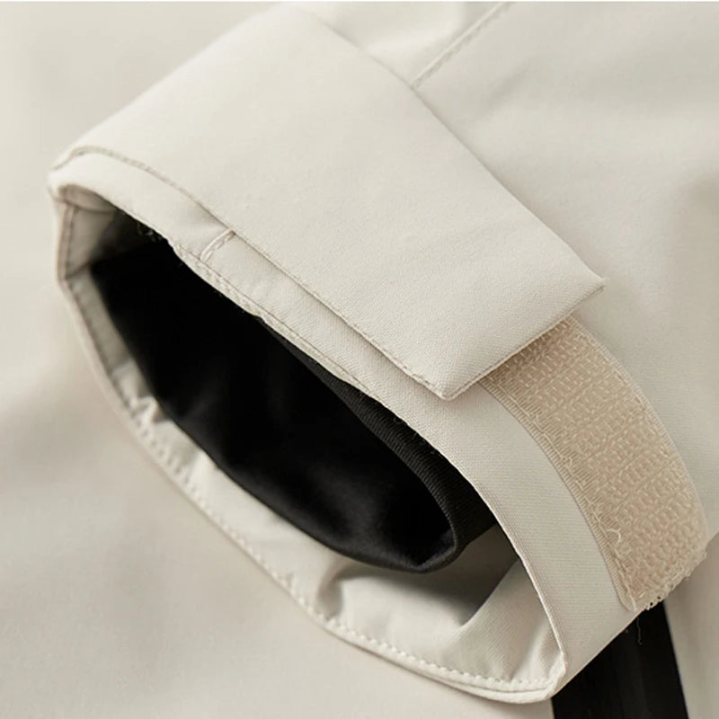 Outdoor Quilted Jacket  Water-Resistant Pink Panel Design - Product detail 7