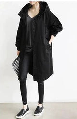 Essential Waterproof Rain Jacket  Lightweight Hooded Womens Windbreaker - Product showcase