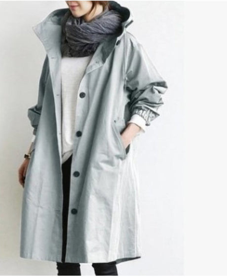 Essential Waterproof Rain Jacket  Lightweight Hooded Womens Windbreaker - Product detail 4