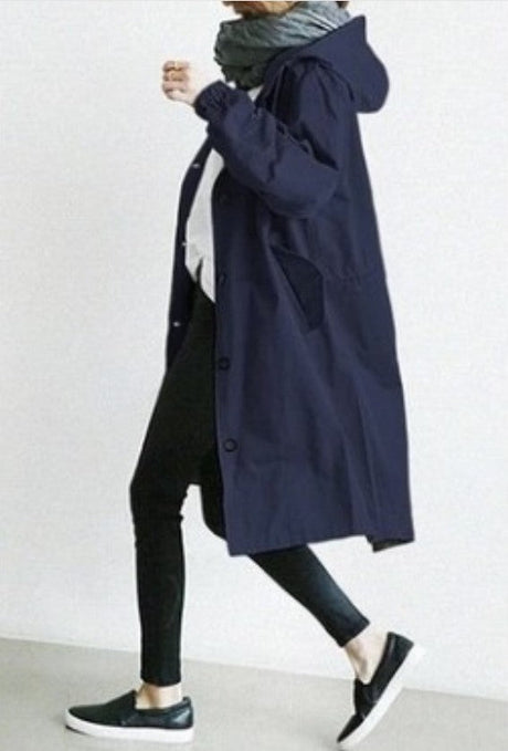 Essential Waterproof Rain Jacket  Lightweight Hooded Womens Windbreaker - Product detail 5