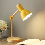 Scandinavian Table Lamp  Natural Wood Base Design - Product detail 8