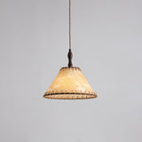 Fabric Pendant Light  Natural Wood Trim Design - Product detail 27