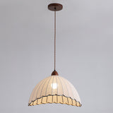 Fabric Pendant Light  Natural Wood Trim Design - Product detail 53