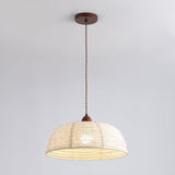 Fabric Pendant Light  Natural Wood Trim Design - Product detail 44