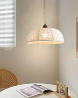 Fabric Pendant Light  Natural Wood Trim Design - Product detail 46