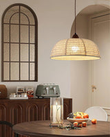 Fabric Pendant Light  Natural Wood Trim Design - Product detail 47