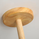 Modern Wooden Ceiling Light  Triple Globe Glass Shades - Product detail 14