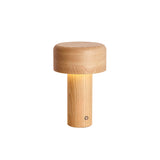 Modern Wooden Table Lamp  Natural Ash Mushroom Design - Product detail 20