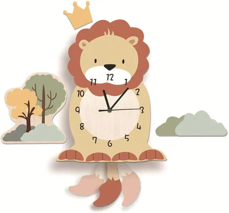 Kids Wall Clock  Bumble Bee Pendulum Design - Product detail 10