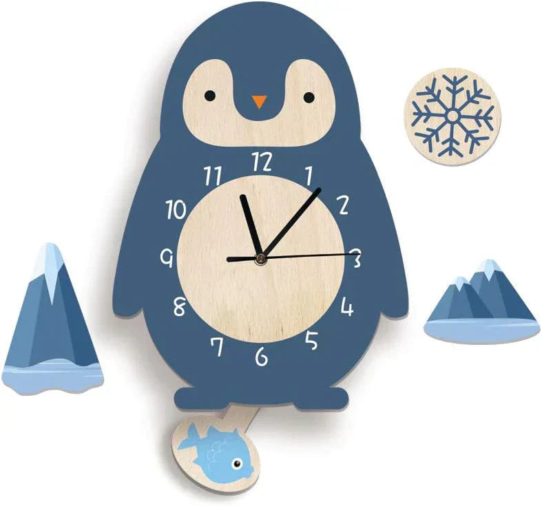 Kids Wall Clock  Bumble Bee Pendulum Design - Product detail 7