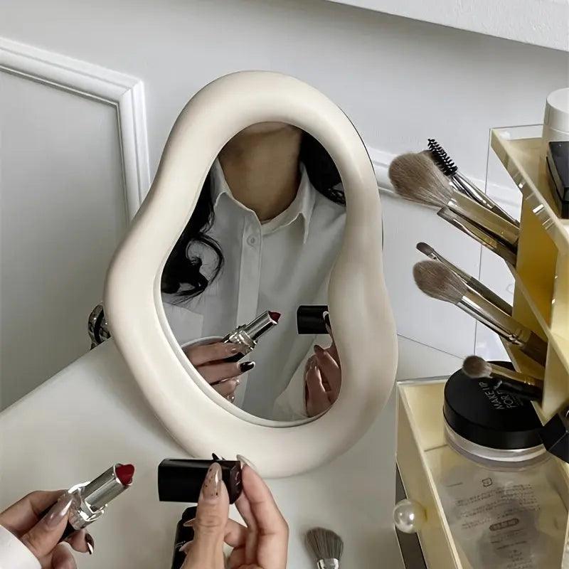 Organic Wall Mirror  Fluid Curved Frame Design - Product detail 4