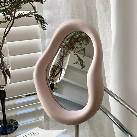 Organic Wall Mirror  Fluid Curved Frame Design - Product detail 5